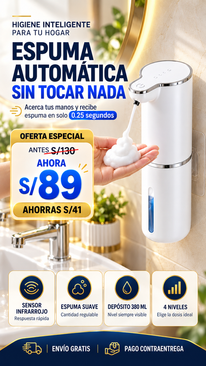 DISPENSADOR AUTOMATICO DE JABON