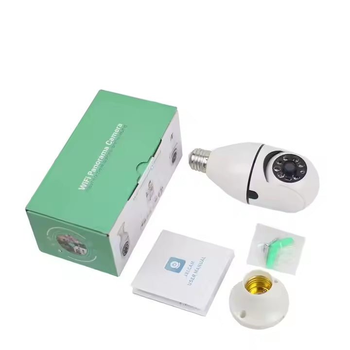 💡📹 CÁMARA FOCO WiFi 360° _ 🏡🛡️ Protege tu Hogar las 24 Horas